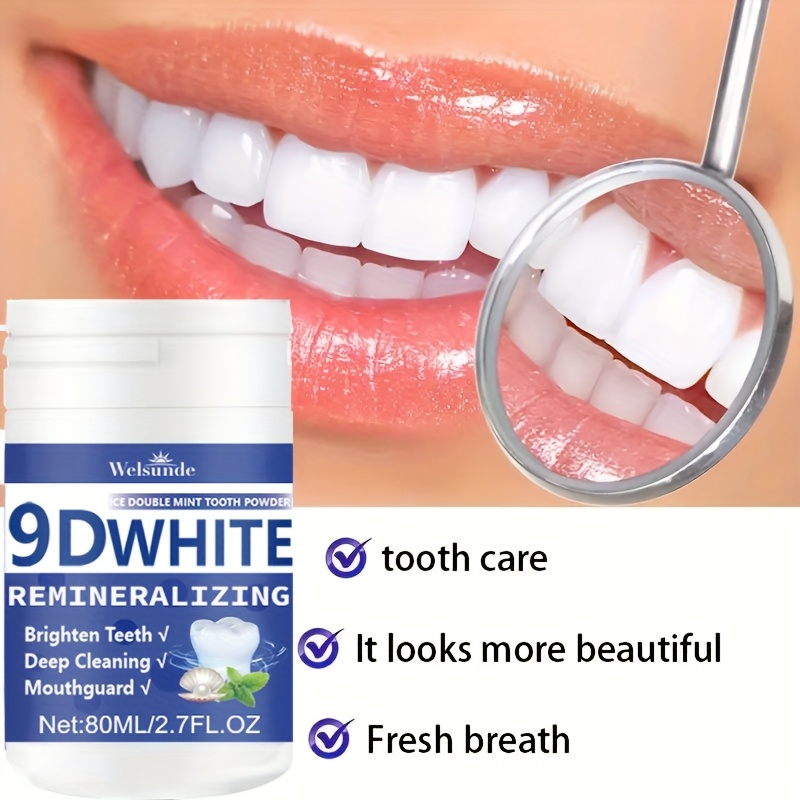 Teeth Whitening Powder - Puder do zębów 9D White Remineralizing