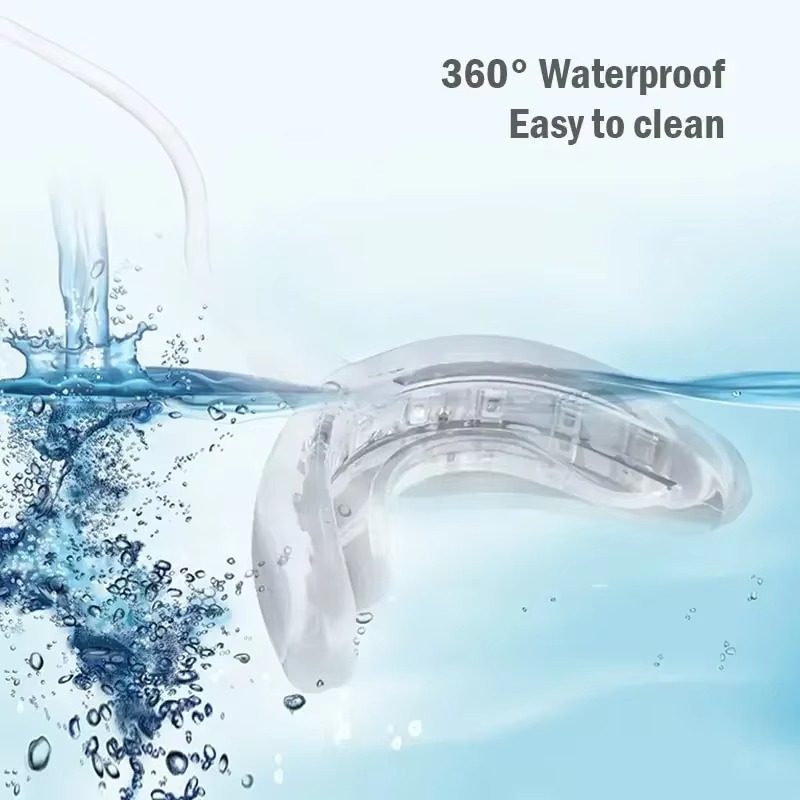 Teeth Whitening With Trays - Inteligentna przenośna lampa LED do wybielania