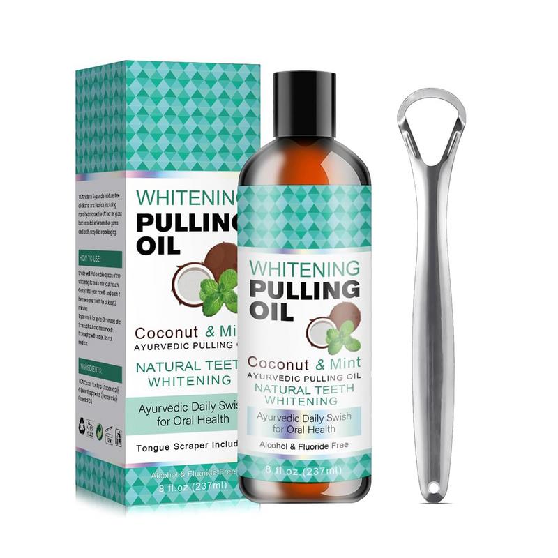 Coconut Oil Pull - 237mL płyn do płukania jamy ustnej