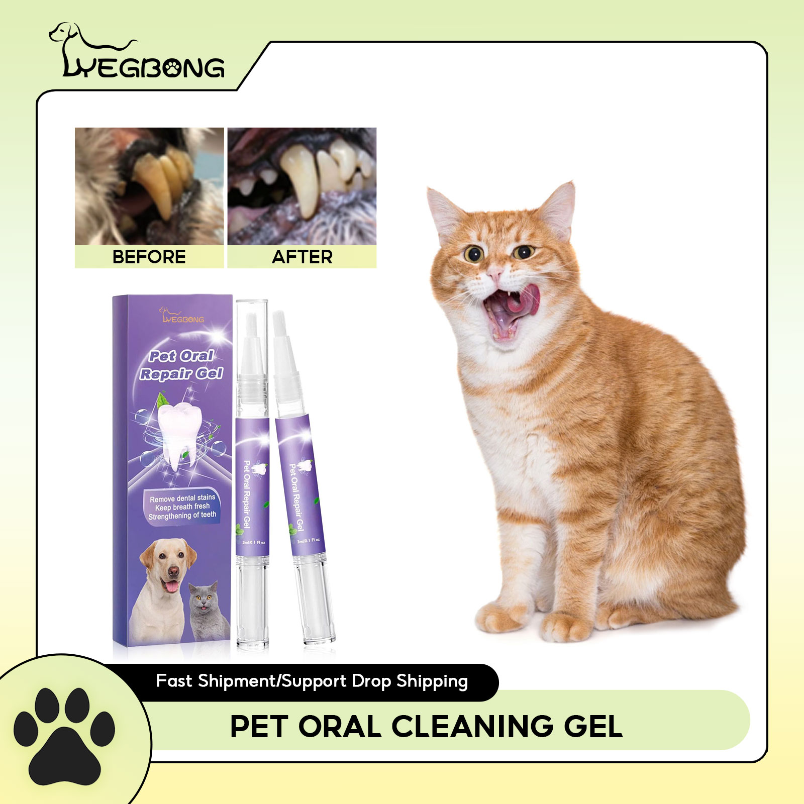 Teeth Whitening Paste - Żel do naprawy jamy ustnej dla