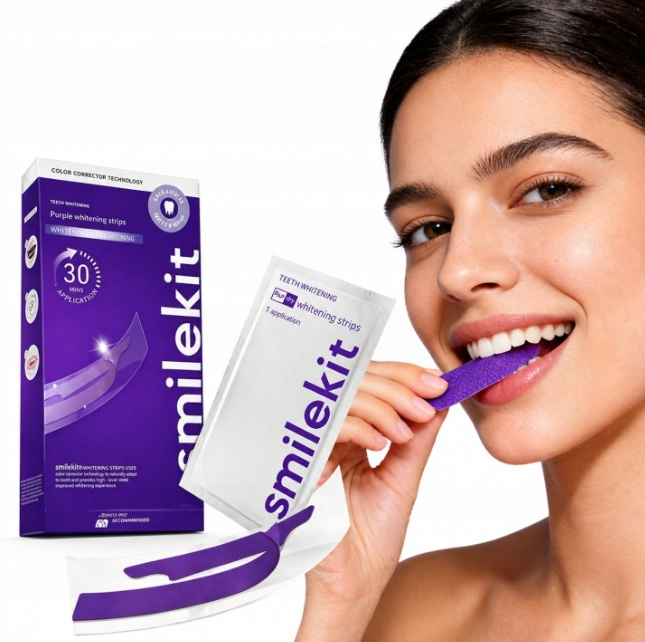 Teeth Whitening Quotes - Zestaw 7/14 par naklejek na zęby
