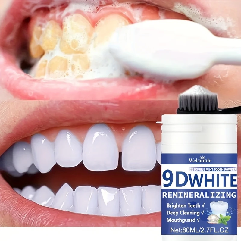 Teeth Whitening Quotes - 9D Biały Proszek do Zębów z