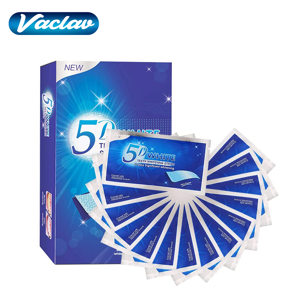 Teeth Whitening Gel Refills - Paski do wybielania zębów 5D, żel