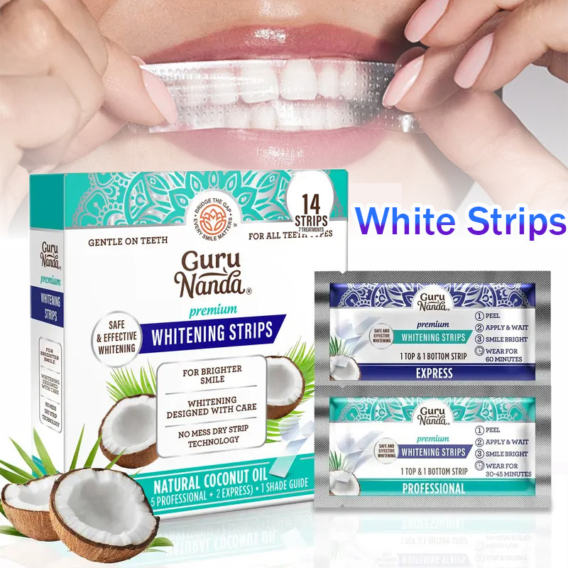 Teeth Whitening Street - 1/2/3 Pudełka Białych Pasków z Olejem