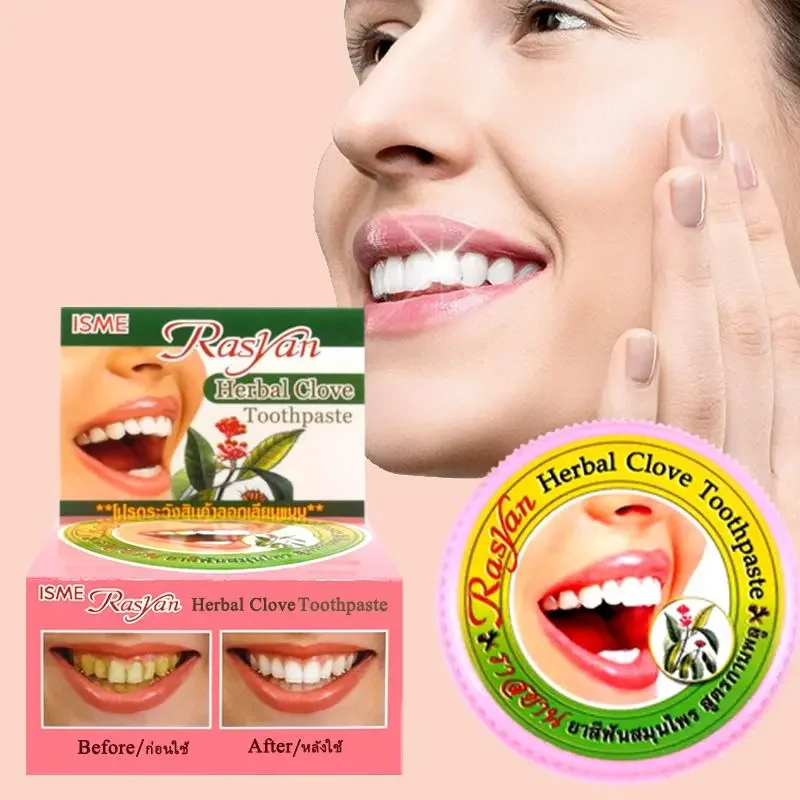 Teeth Whitening Powder - Tajski proszek do zębów z goździkiem/kokosem