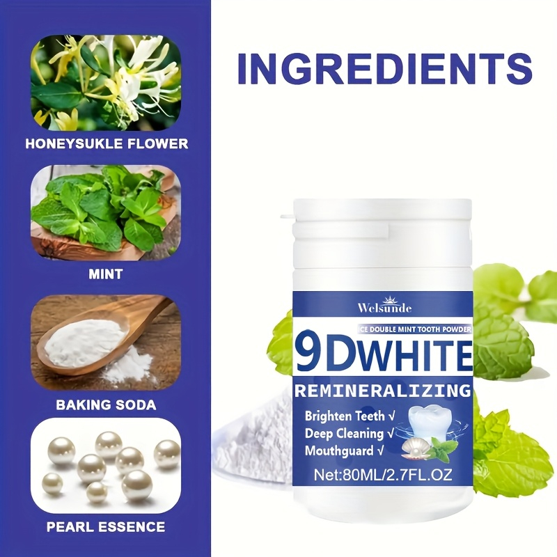 Puder do zębów 9D White Remine – Teeth Whitening Powder recenzja i cena
