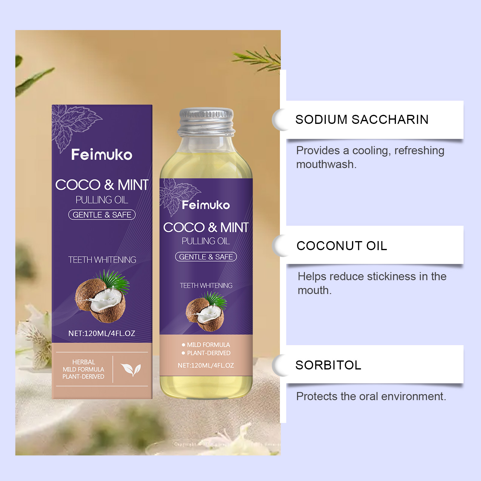 Olejek kokosowy, miętowy oleje – Coconut Oil Pull recenzja i cena