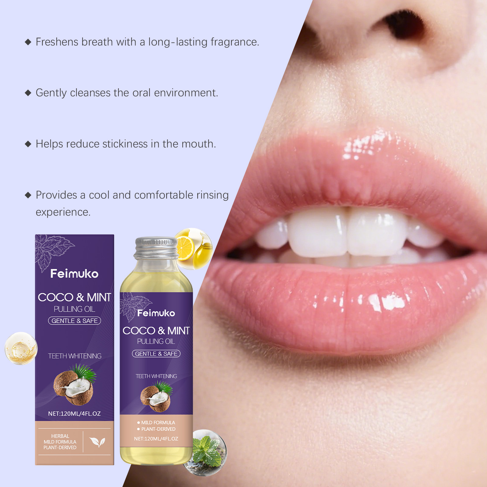 Olejek kokosowy, miętowy oleje – Coconut Oil Pull recenzja i cena