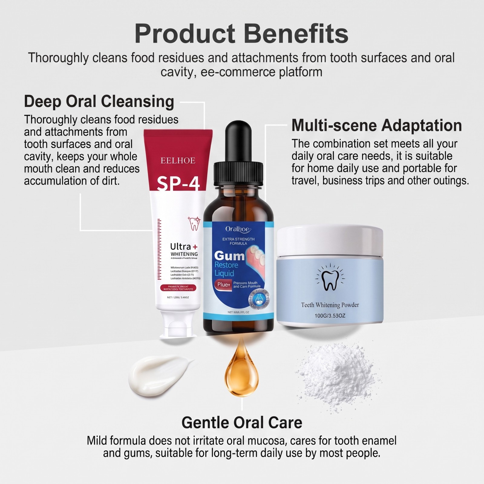 Zestaw do pielęgnacji jamy ust – Teeth Whitening Powder recenzja i cena