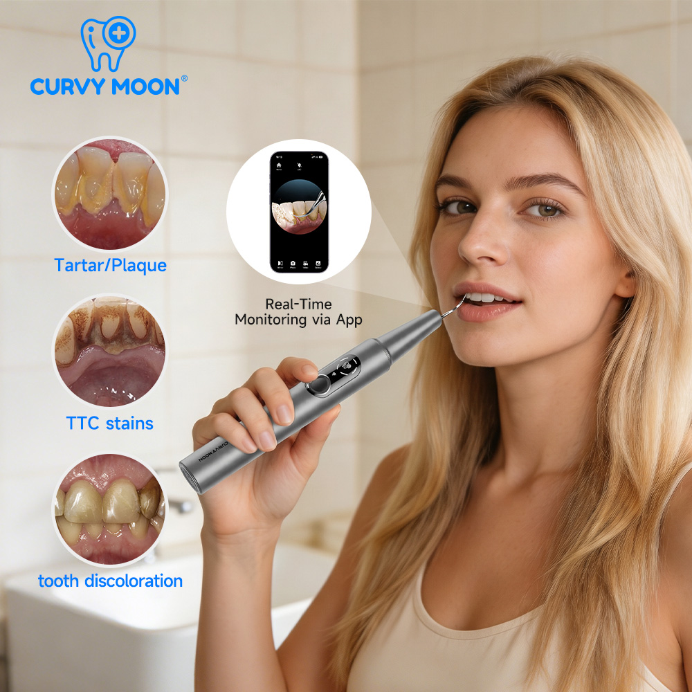 CURVY MOON Widoczny Elektryczn – Teeth Whitening Professional recenzja i cena