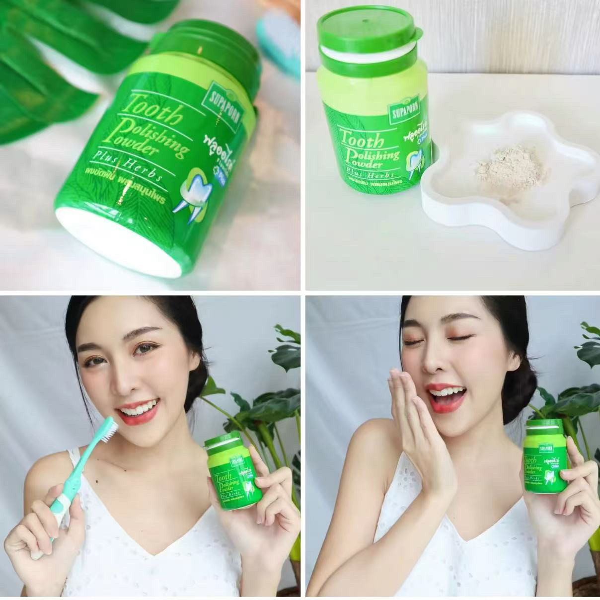 Tajski ziołowy proszek do zębó – Teeth Whitening Powder recenzja i cena