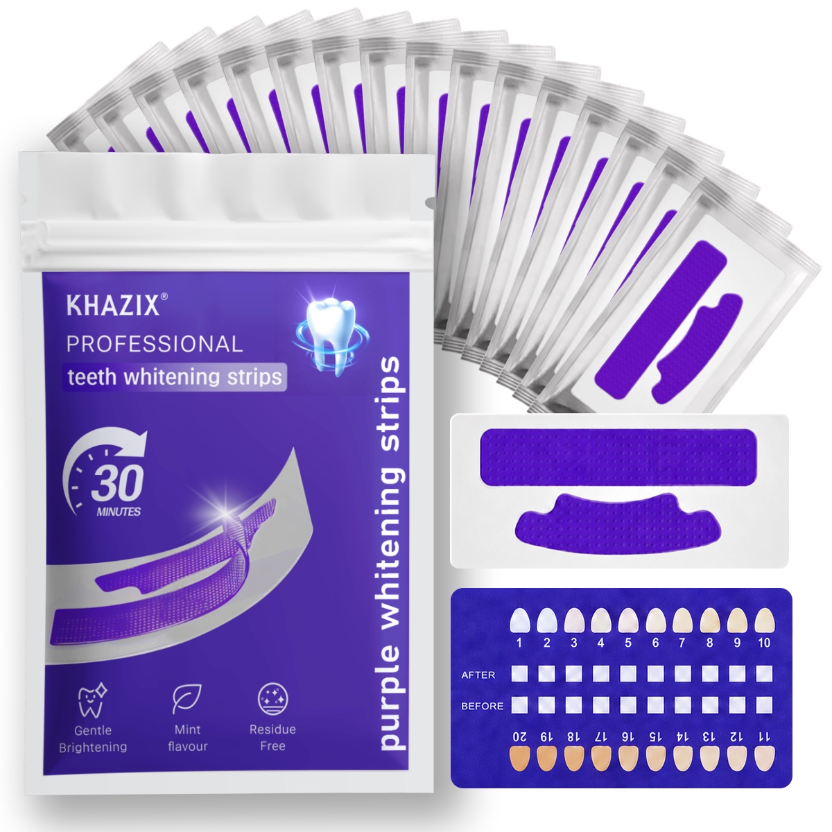 7 szt. Pasków do wybielania zę – Teeth Whitening Street recenzja i cena