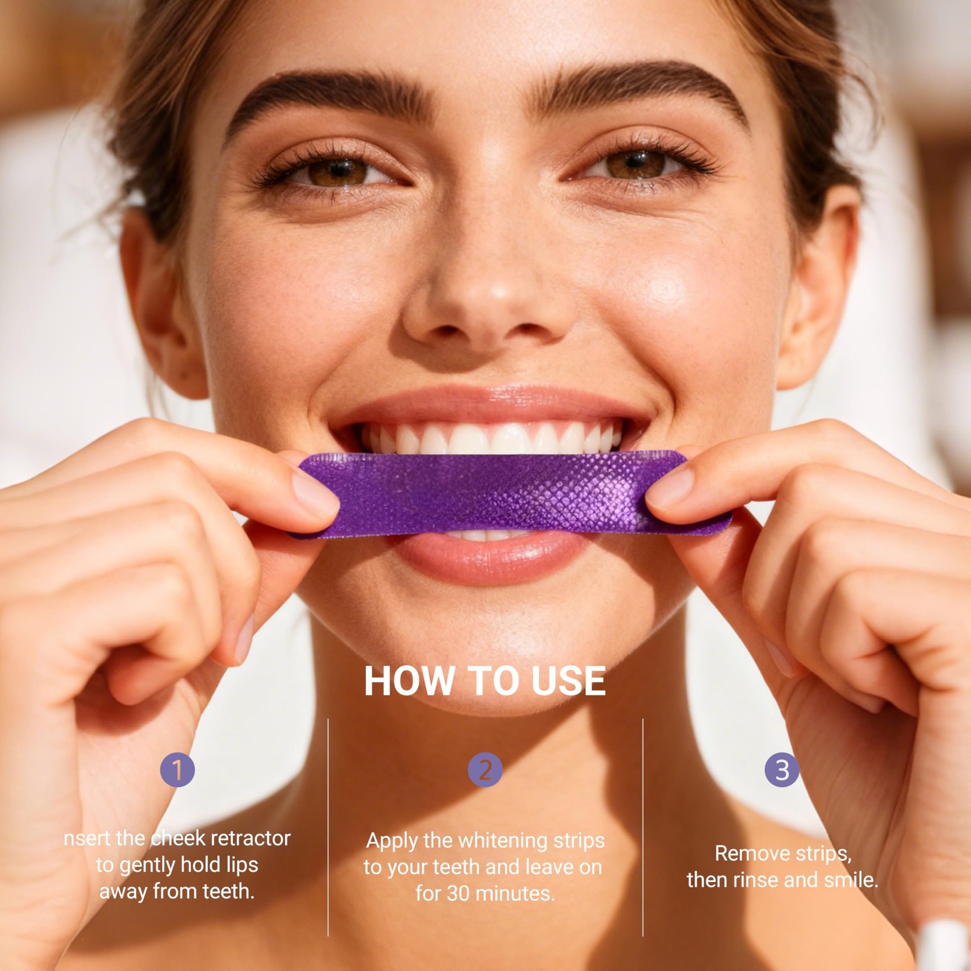 Fioletowe paski do wybielania  – Teeth Whitening Street recenzja i cena