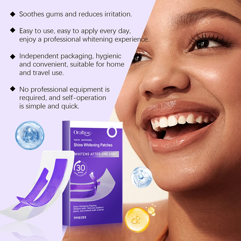 Fioletowe paski do wybielania  – Teeth Whitening Strips Crest recenzja i cena