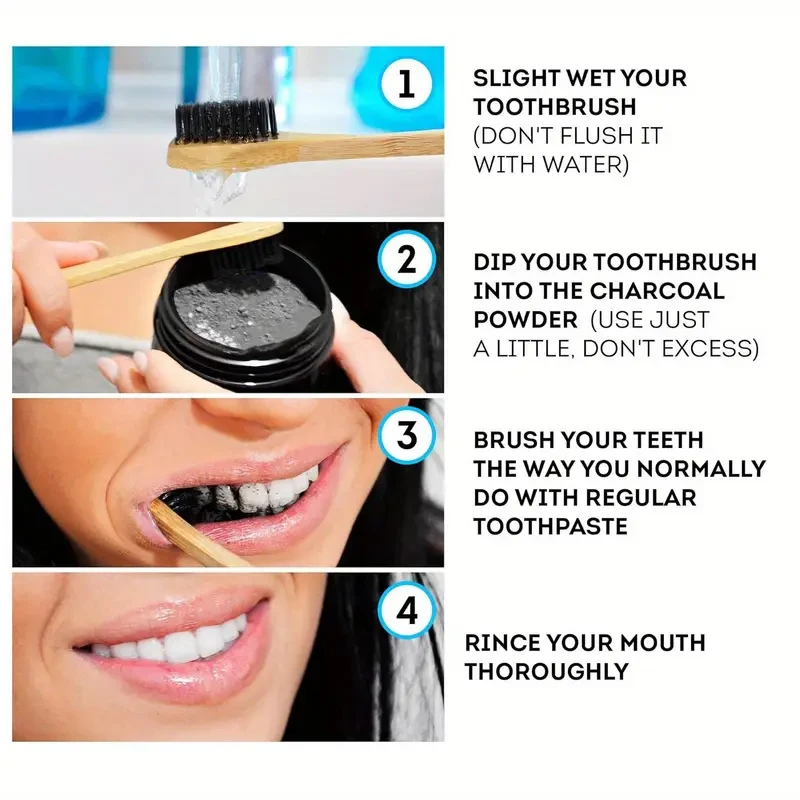 Proszek wybielający do zębów,  – Teeth Whitening Powder recenzja i cena
