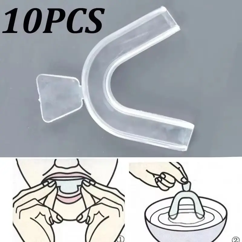 10 szt. silikonowych osłonek n – Teeth Whitening With Trays recenzja i cena