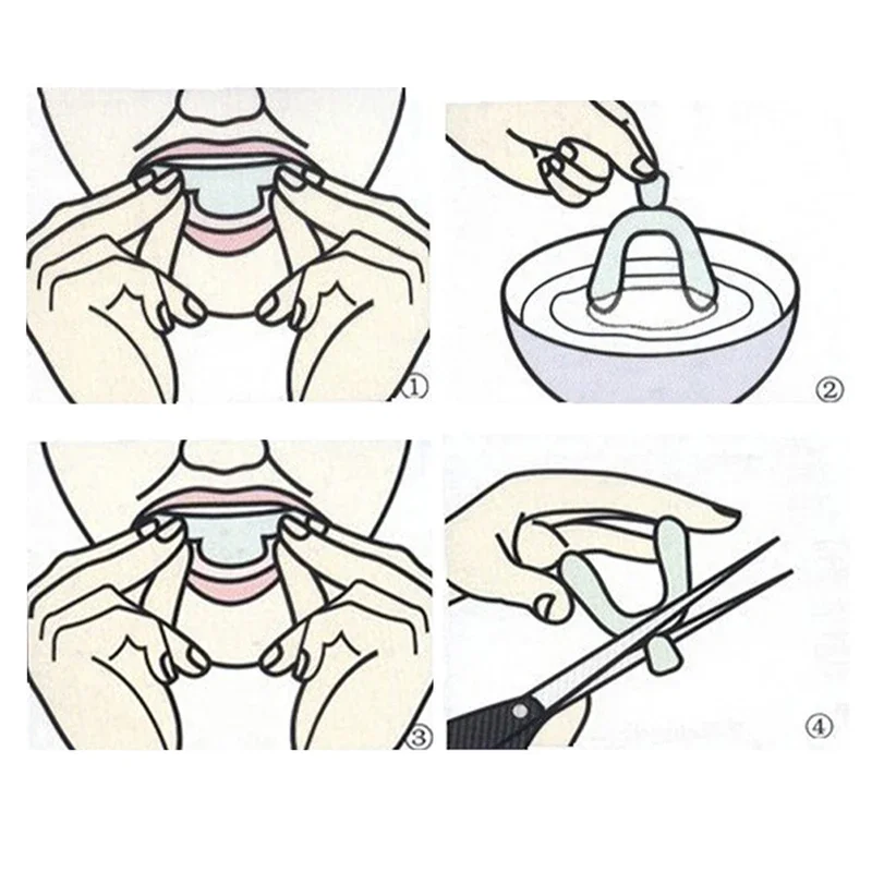 10 szt. silikonowych osłonek n – Teeth Whitening With Trays recenzja i cena