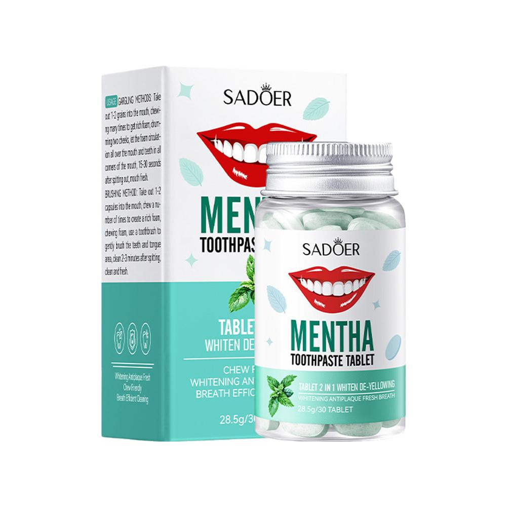 Miętowa stała pasta do zębów w – Teeth Whitening Powder recenzja i cena